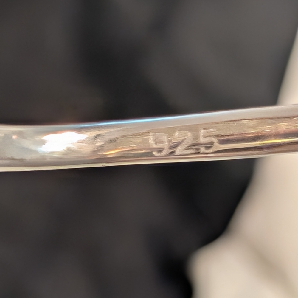 Genuine Natural Ethiopian Opal Sterling Silver Celtic Design 925 Silver Size 9 - Picture 8 of 12